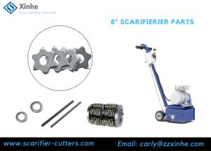 Quality 200mm Scarifier 6 Tips Tungsten Carbide Setup Drum Kit wholesale