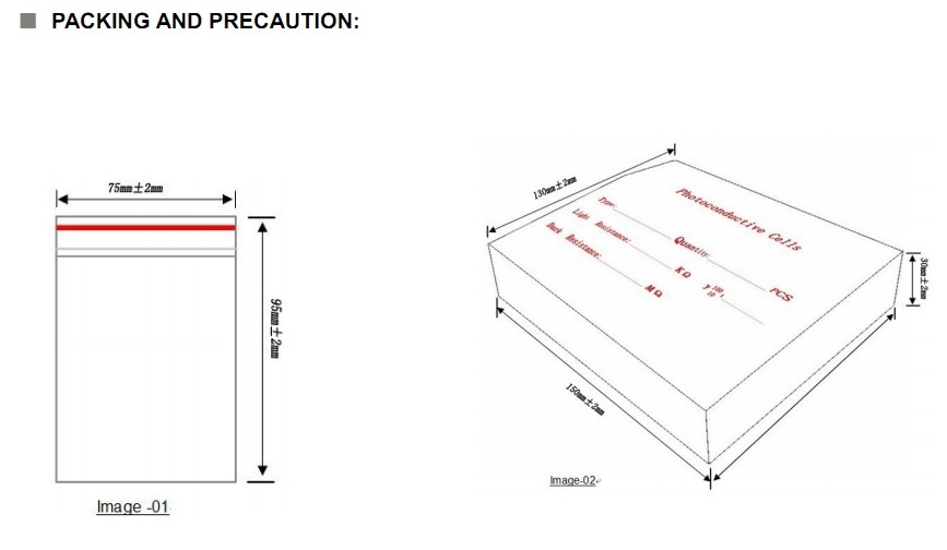 5mm CDS Photoconductive Cell / Photoresistor For Switch , Photocell Resistor