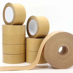 Quality Biodegradable Printed Kraft Paper Adhesive Tape Package wholesale