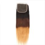 No Shedding 4x4 Lace Closure Straight High Grade 4x4 Silk Base Closure