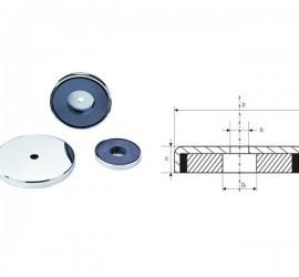 Quality NdFeB Internal thread neodymium pot magnet wholesale