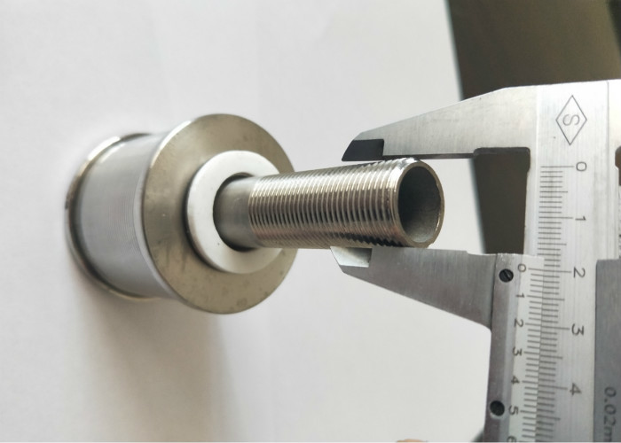 Threaded Water Filter Nozzle For Chemical / Biotechnology Industry