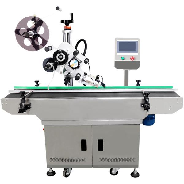 Wood Packaging Full Automatic Carton Pouch Plane Surface Labeller Sticker