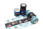 Multiple Uses CMYK Printed Christmas Washi Tape