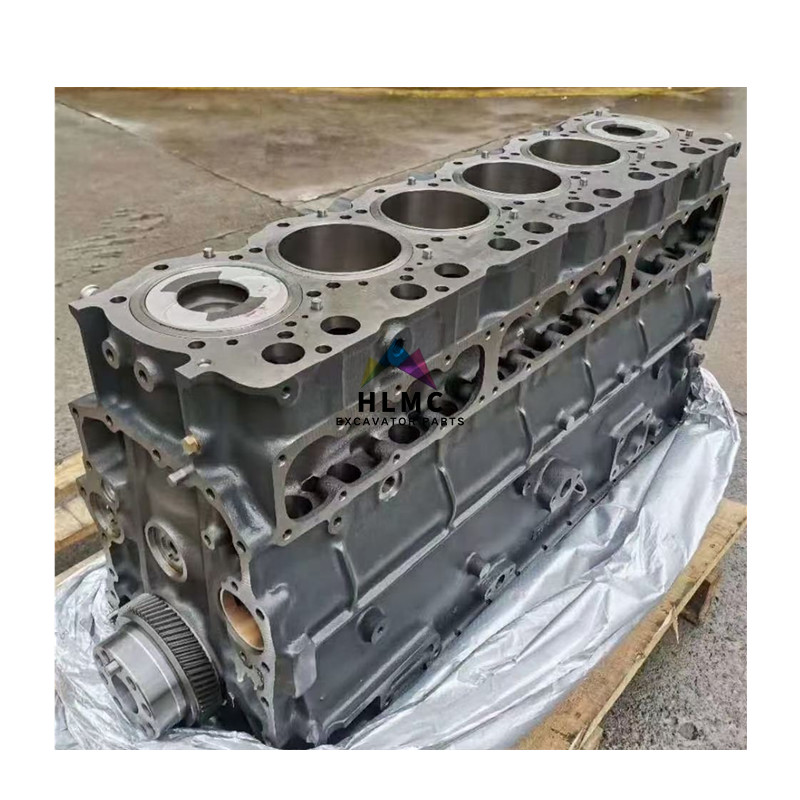 Construction Machinery Parts 6D24 Engine Cylinder Block ME993971 SK480LC Excavator
