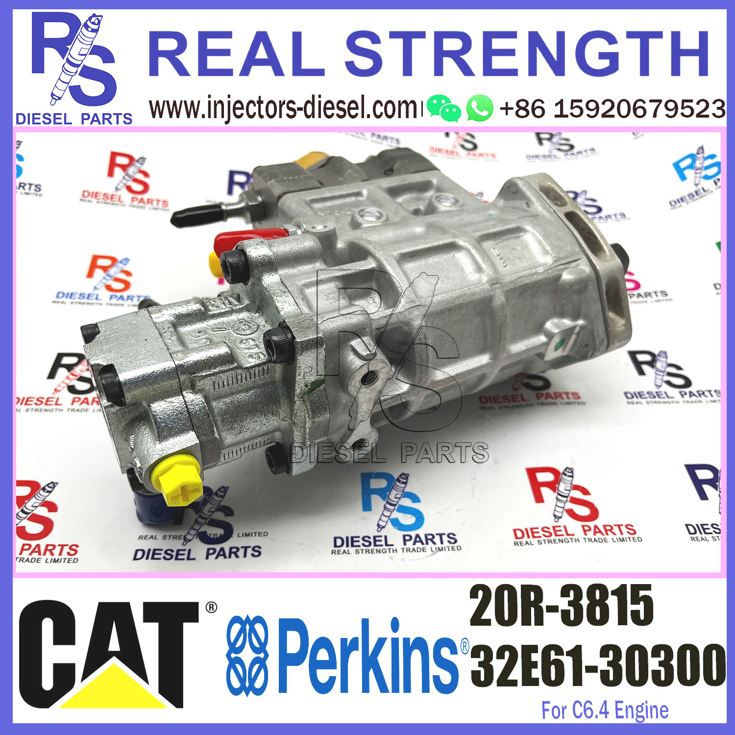 Diesel Fuel Common Rail Injection Pump 368-9171 20R-3815 For C6.6 Engine