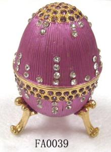 Quality Easter Egg Gift Box Metal Easter Egg Gift Box Pewter Easter Egg Gift Box wholesale