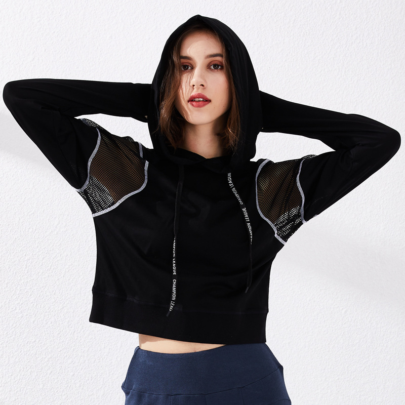 Twisted Long Sports T-shirt Quick Dry Exercise Athletic Running Shirts Custom