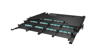 Quality Sliding Singlemode 1U MTP LC MPO 144 Fiber Optic Enclosure wholesale