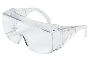 Quality Transparent PVC+PC Medical Safety Goggles / Disposable Medical Isolation Goggles wholesale