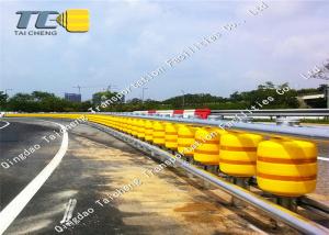 Quality Anti Corrosion EVA Roller Barrier Fence Roadside Guardrail For Tuner Way wholesale