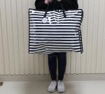Large Laminated 100pcs 80gsm RoHS Polypropylene Woven Bag
