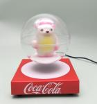 hotsale magnetic levitation bottom ornament toys bear display ,levitating
