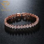 6.7 Inches Anti Allergy Diamond Tennis Bracelets AAA Cubic Zirconia