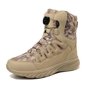 Quality Steel Toe Tactical Military Boots Unisex Waterproof Desert Boots For Hiking Outdoor Exploration wholesale
