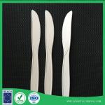 white color corn starch biodegradable disposable table-knife
