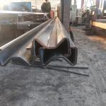 Hot Dipped Galvanized Steel Highway Guardrail Sigma Post with Straight Barrier