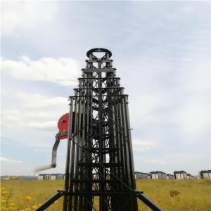 Quality Guyed 12M Winch Up 40ft Aluminum Outdoor Antenna Mast wholesale