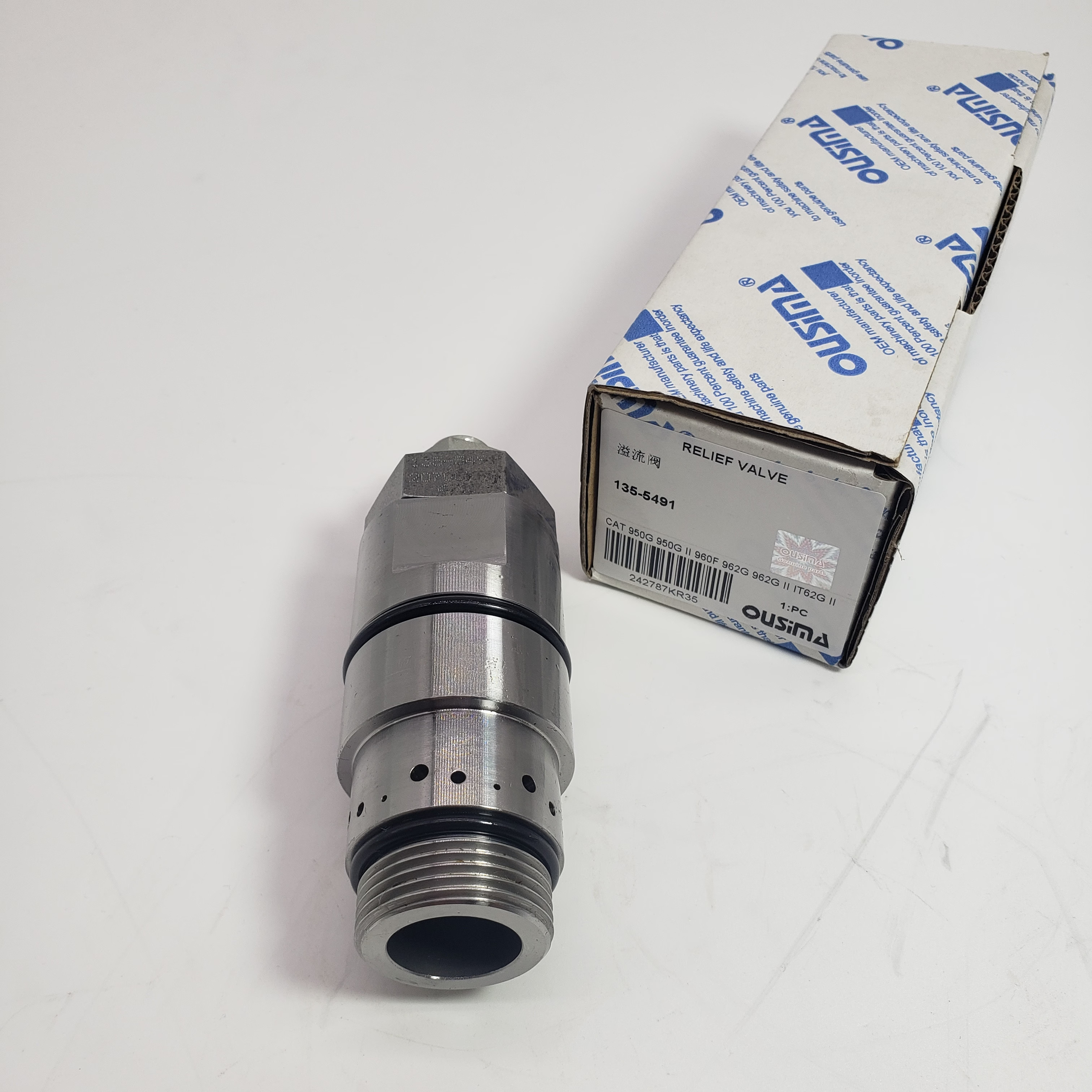 Relief Valve 135-5491 1355491 For CAT 950G 960F 962G IT62G II