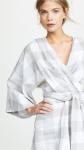 Fall Clothing Plus Size Gingham Kimono Style Wrap Dress For Women