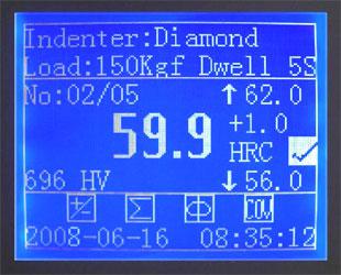 Tall Frame Digital Rockwell Hardness Tester RH-450H