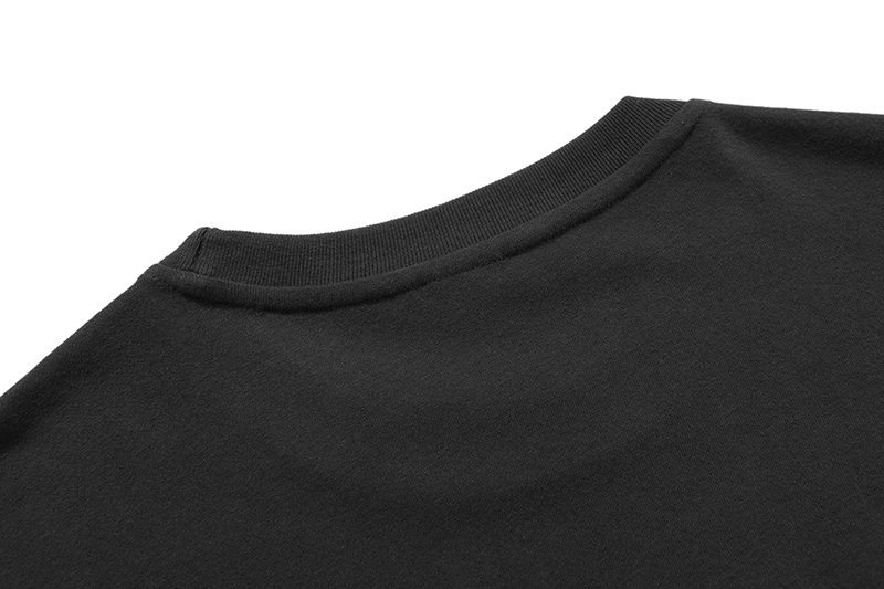 Plus Size Heavyweight Cotton Hoodie Crewneck Sweatshirt For Men