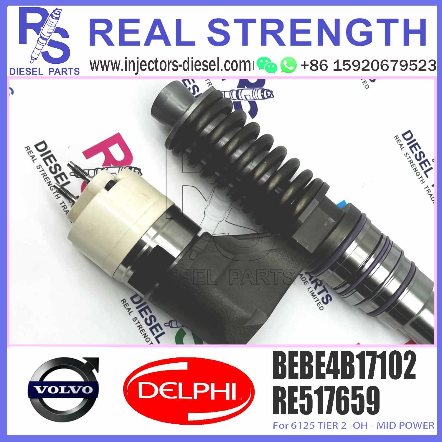 Diesel Electronic Unit Fuel Injector RE517659 EX631012 RE517662 RG33967 SE501957 BEBE4B17102