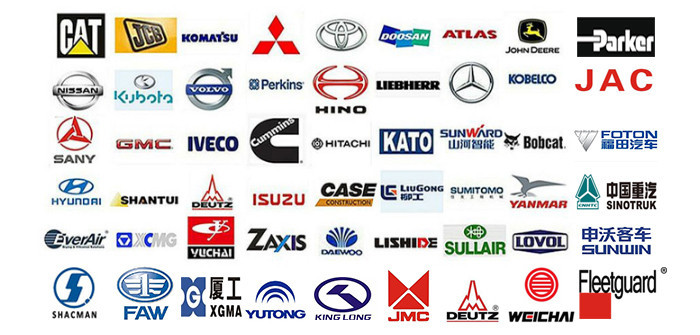 Reference NO. 65.12503-5018A WBF1212 FS36253 Oil Filter for DOOSAN YANMAR KOMATSU Forklift Engine Spare Part