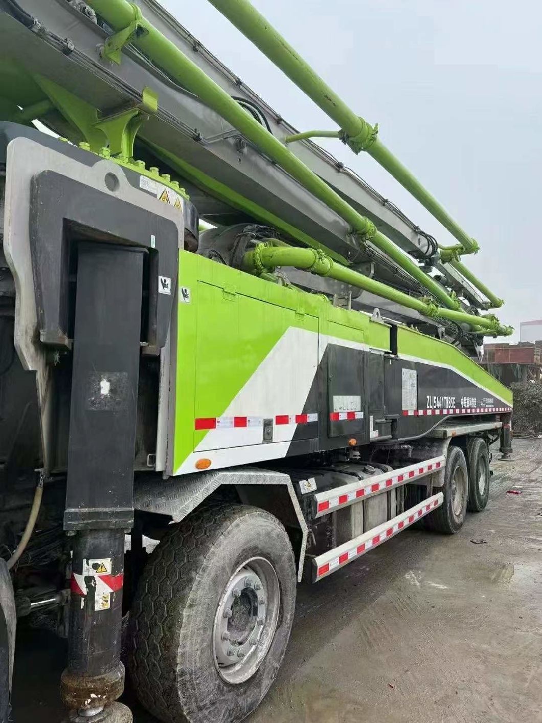 Construction Equipment Supplier Stationary Concrete Pump Used Unit Zoomlion 56meter