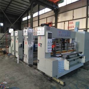 Quality Automatic Printing Die Cutting Slotting Cardboard Carton Box Machine wholesale