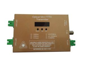 Quality FTTH Mini Optical Transmitter 1310nm 12mW 1550nm 10mW CATV 4~10mW wholesale