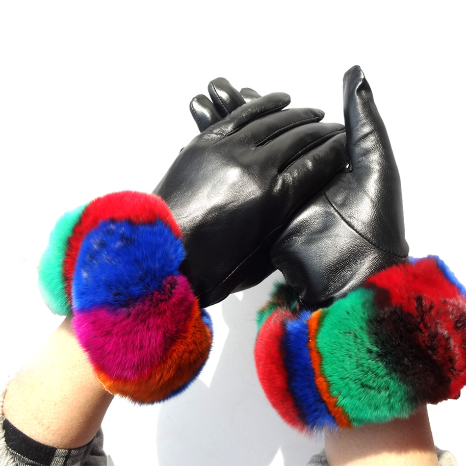 2019 New Collection Ladies long leather gloves