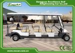11 Seater Battery Power Electric Golf Buggy , Electric Sightseeing Car CE