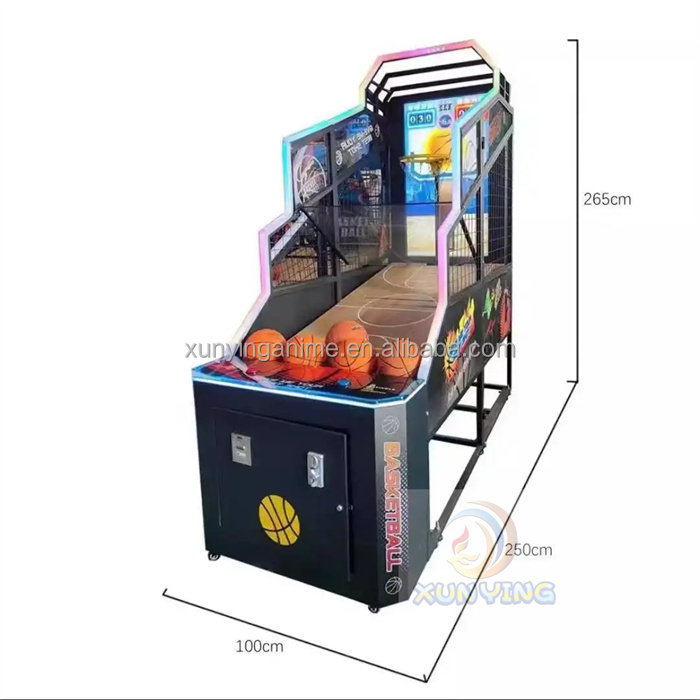 55inch Entertaining Electronic Arcade Basketball Machine For Kids Adults