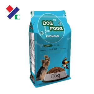 Quality Printed Pet Food Packaging Bag 30microns Gravure Printing Reusable 2 Kg Stand Up Pouch wholesale