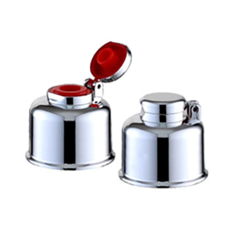 24mm Plastic Bottle Cap Flip Top Cap Sliver UV