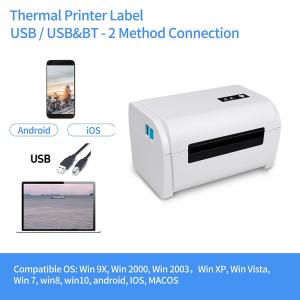 Quality Bluetooth Direct Thermal Label Printer Supports Logo Trademark wholesale