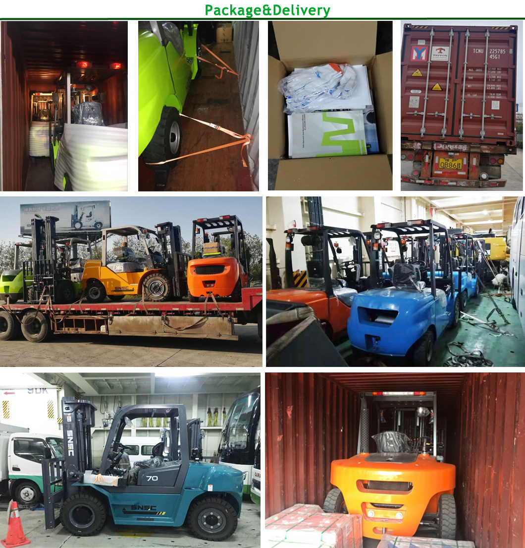 Convenient Monta Cargas Li-ion Battery Electric Reach Truck with Battery Charger