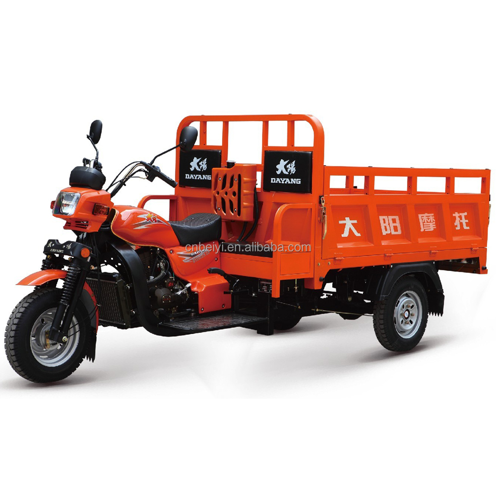 2500 Kg For Cargo 3 Wheel Motorcycle with Watered/Air Cooled Engine at Competitive