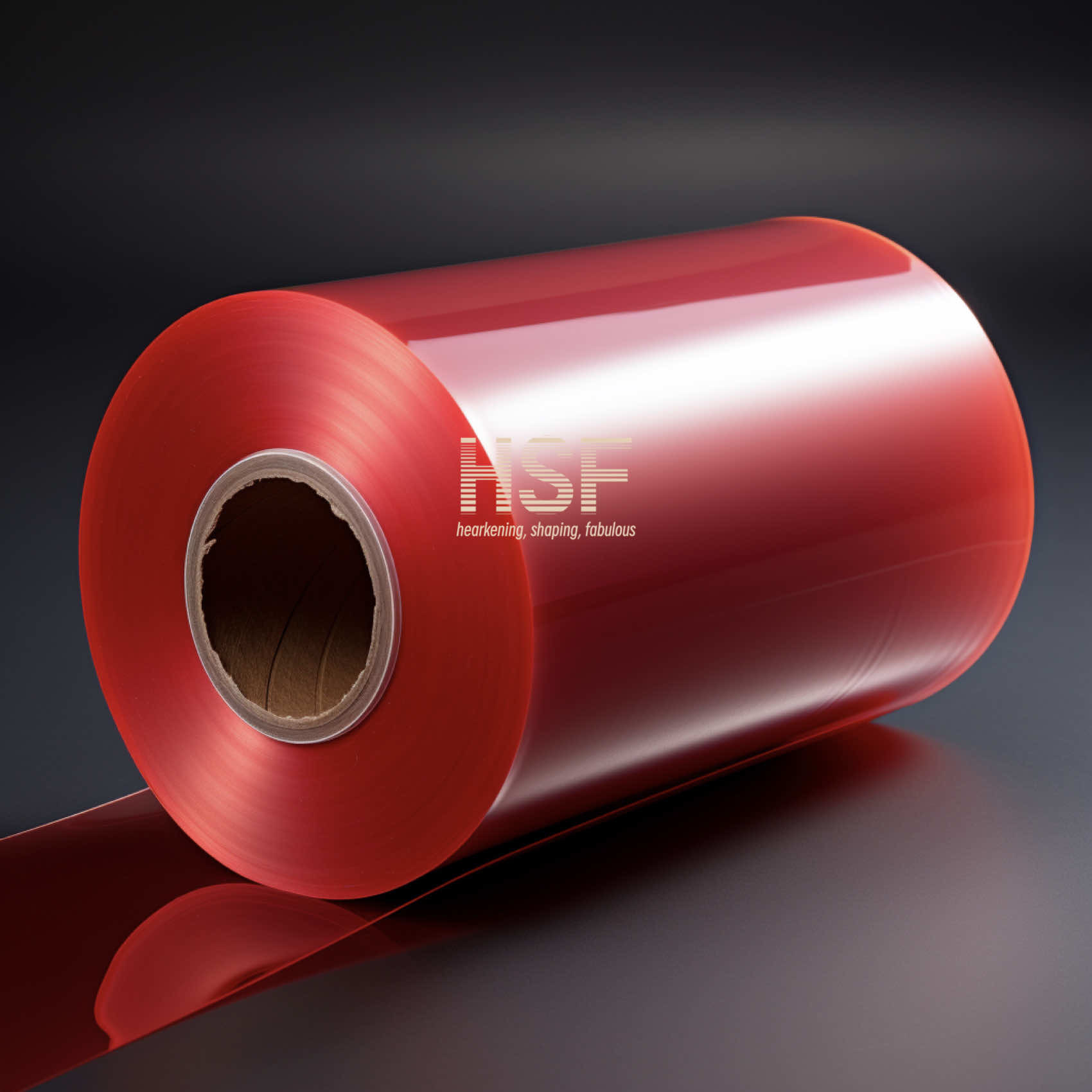 80uM Red Mono Oriented Polypropylene Film Width Range Up To 1300mm
