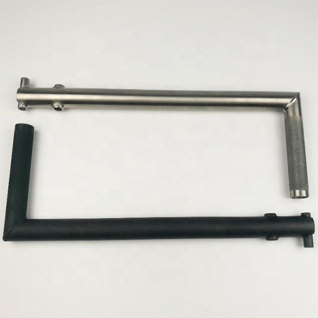 Universal Car Fitment 1" Raised Rail Titanium Sprint Car Brake Pedal Lever for Racing Car Customization