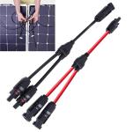 Insulated TUV Approved 1x4mm2 Tinned Cooper XLPO XLPE PV Solar Cable Y Splitter