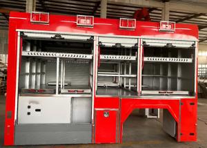 China Anti Rust Fire Truck Compartment Aluminum Body Fire Truck Parts on sale