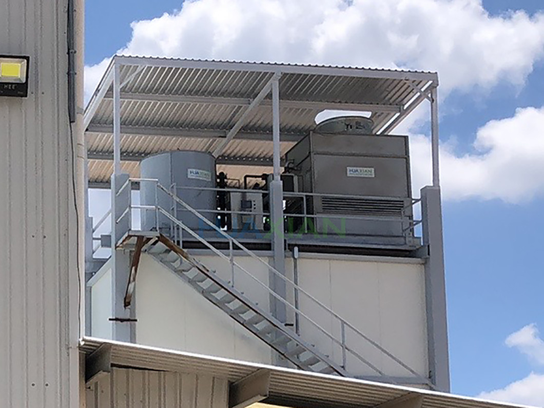 China Manufacturer Price Flake Ice Maker With Ice Storage Room