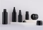 Black Skin Care Packaging Cream Bottle Glass Skincare Packaging Cream Cosmetic