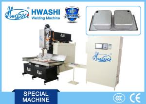 Quality Hwashi One year Warranty 9.5V AC Automatic CNC Seam Stainless Steel Welding Machine For Hotel /Restaurant Sink wholesale