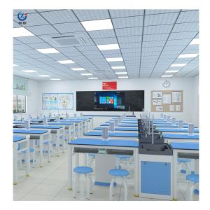 Quality Science Chemistry Lab Furniture Table Anti Alkali With Epoxy Resin Countertop wholesale