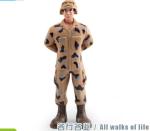 People at Work Model Toy Soldier Figure Pretend Professionals Figurines Career