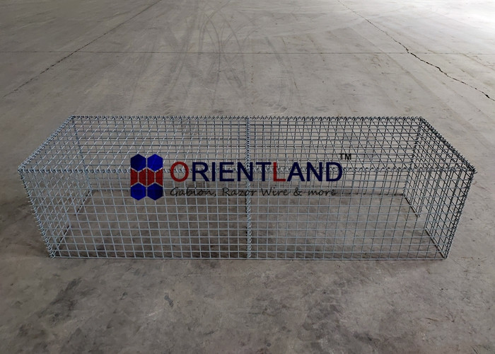 2x0.5x0.5m PVC coated Welded Mesh Gabion Box Landscaping design