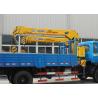 Buy cheap Durable Safety XCMG Transporting Telescopic Boom Truck Mounted Crane, 13m Height from wholesalers